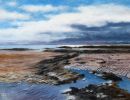 hugh bryden sea and sand acrylic 32 x 42cm 